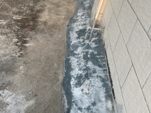 天沟维修和铺设卷材